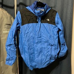 Boys Hooded North Face Rain Jacket